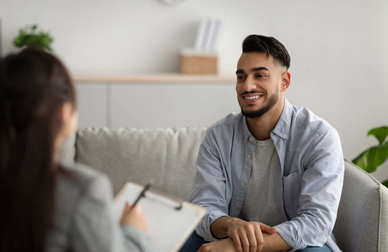 A man finds hope through personalized individual treatment at our IOP in Massachusetts.