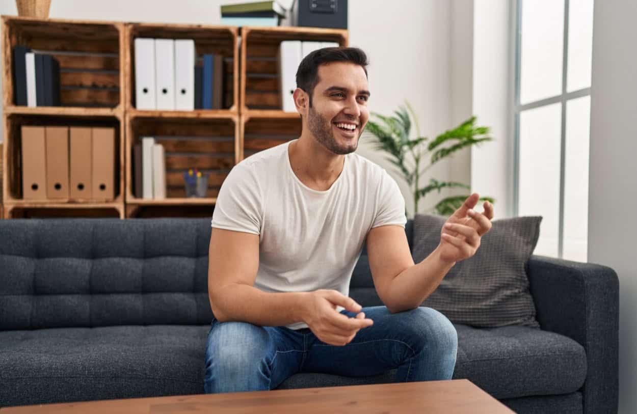 A man finds hope and learns about healthy coping mechanisms during trauma therapy in Massachusetts.