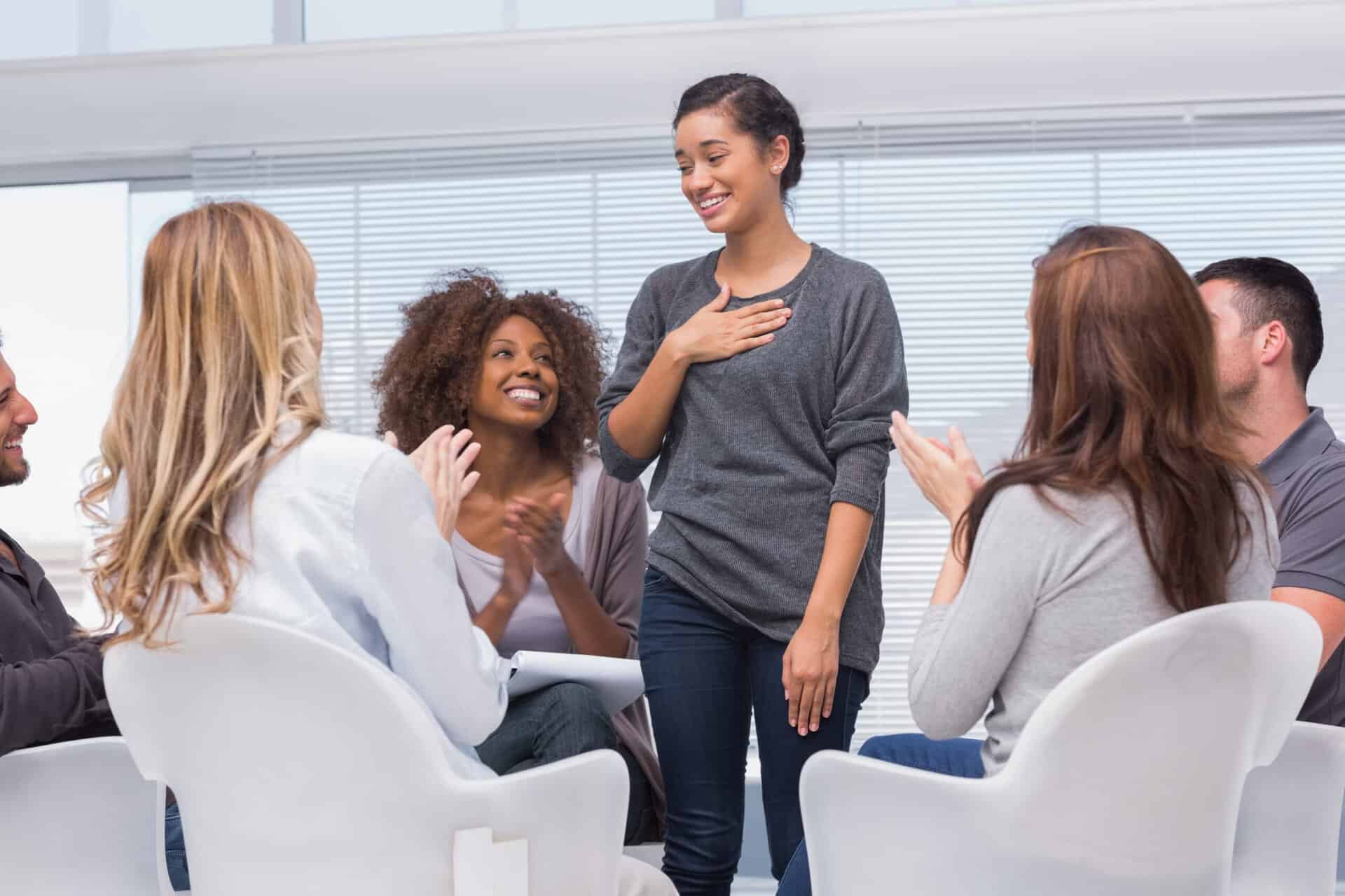 A woman shares her experience during LGBTQ+ rehab in Massachusetts.